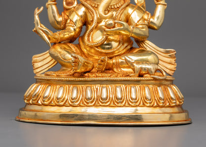 Handcrafted Ganesh Ji Murti | Hindu Spiritual Art and Crafts