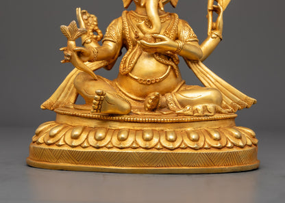 Nepal Handmade Ganesh Statue