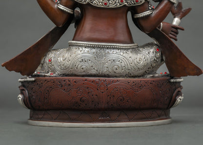 Lord Ganesh Statue | Fine Newari Religious Artwork