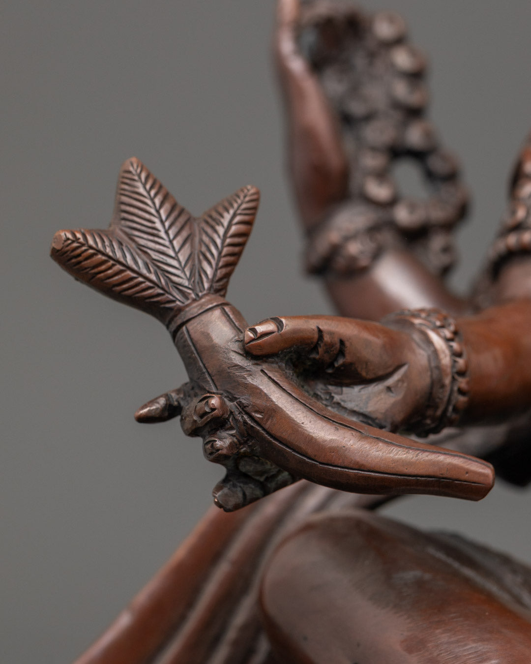 Ganesh Sculpture for Positive Energy | Handcrafted in Oxidized Copper