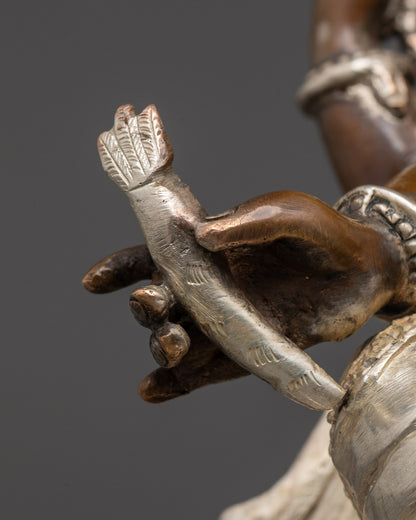 Oxidized Copper Ganesha Statue | Handmade Ganesh Murti