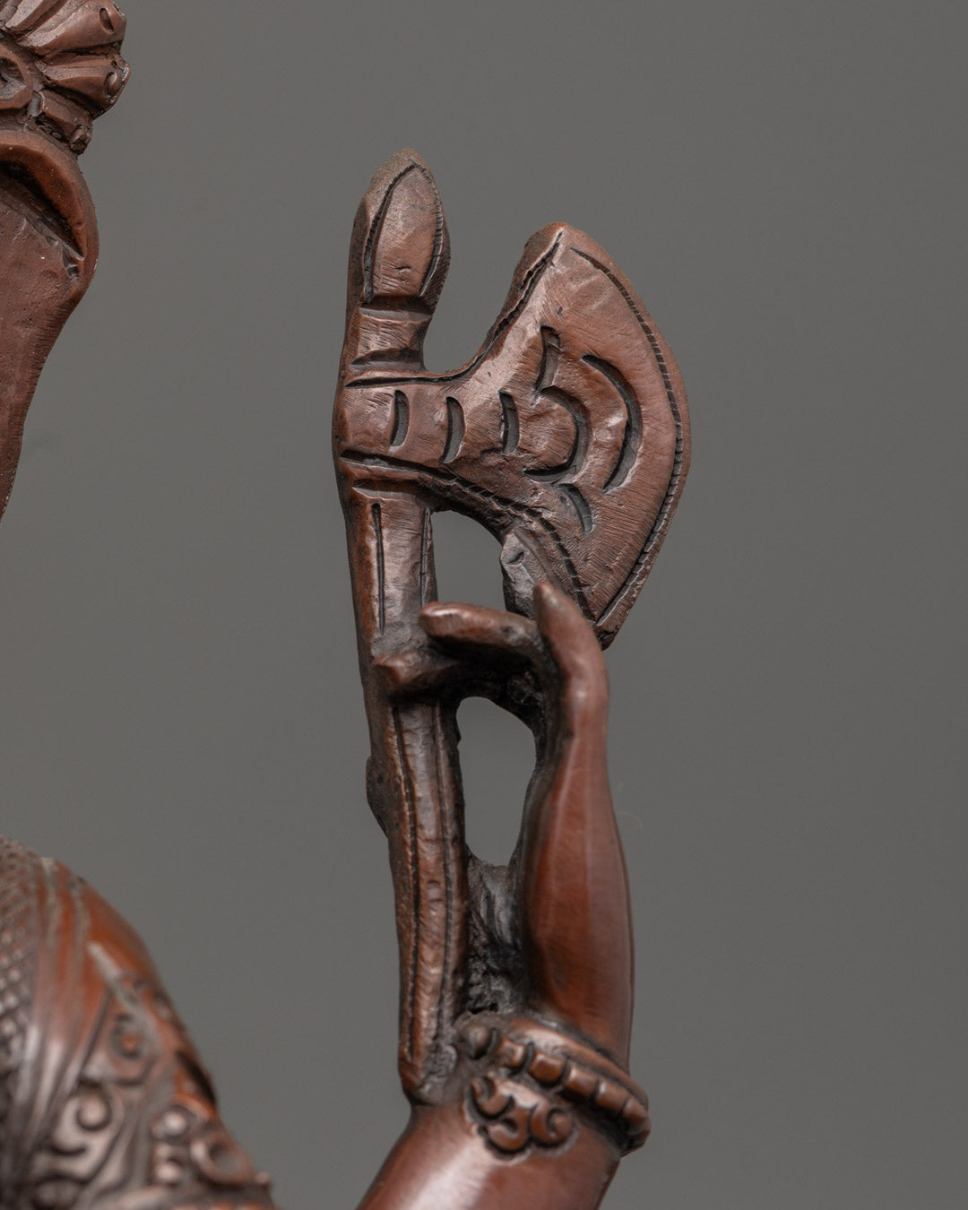 Ganesh Sculpture for Positive Energy | Handcrafted in Oxidized Copper