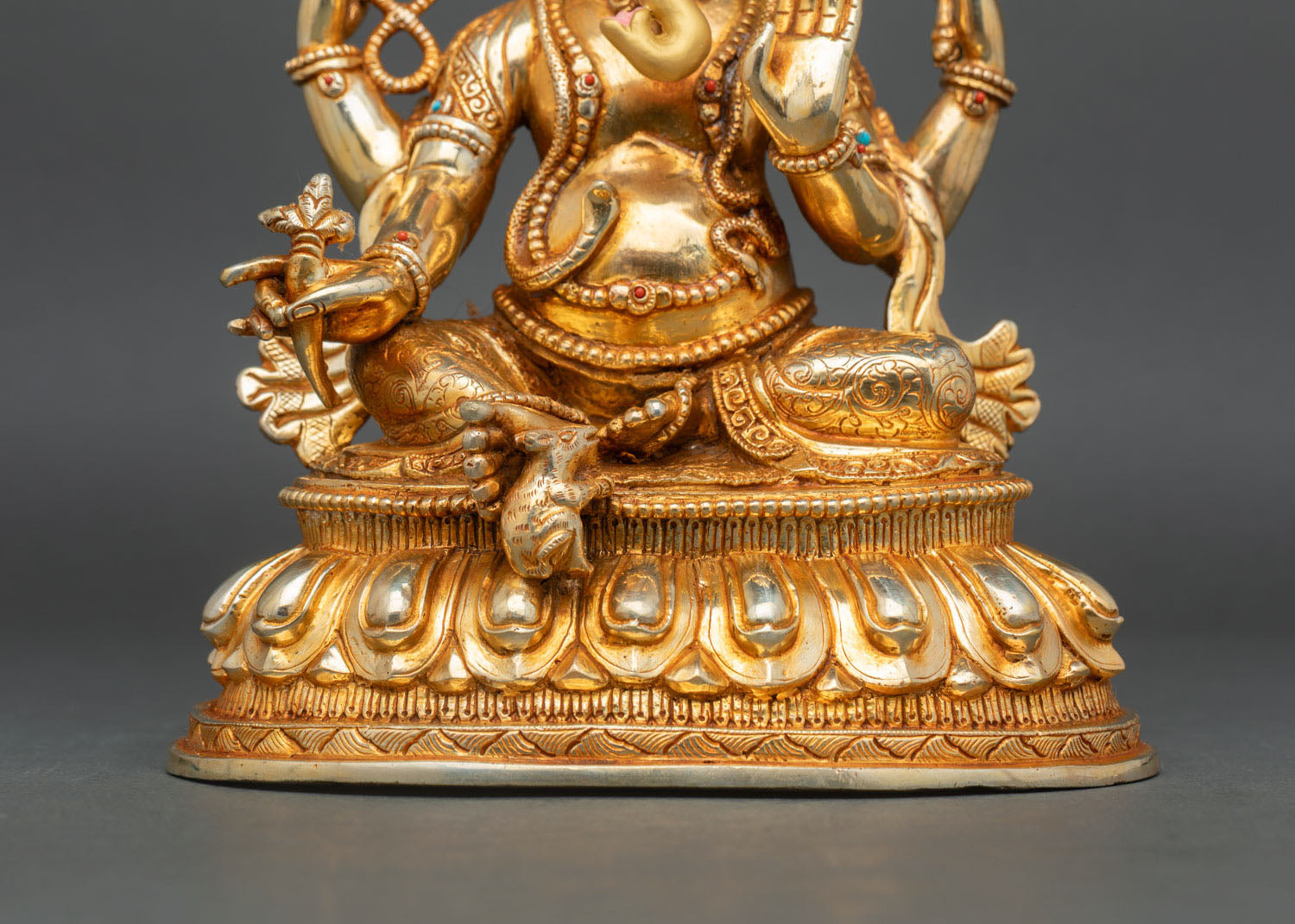 Four-Armed Ganesh Statue | Spiritual Home Decoration