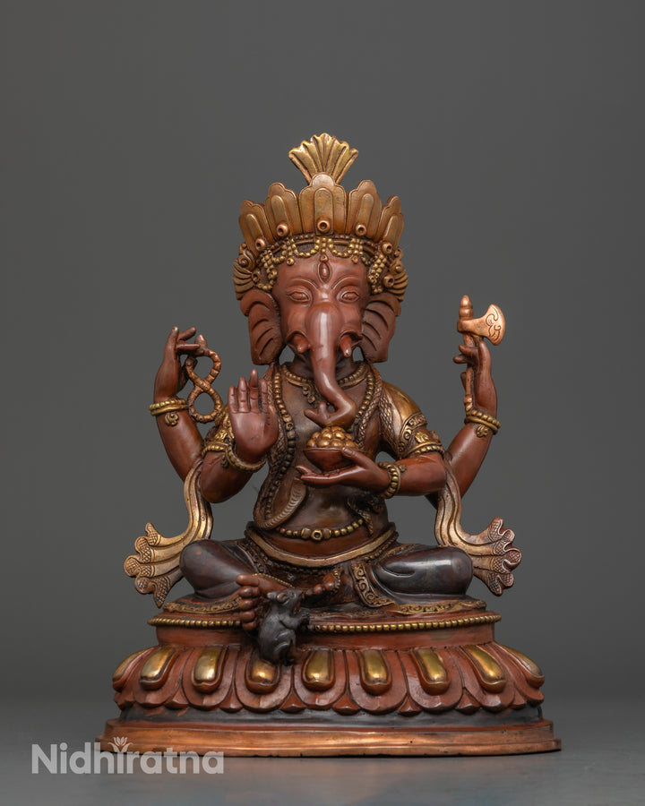 Oxidized Ganesh: The Eternal Protector and Provider of Prosperity