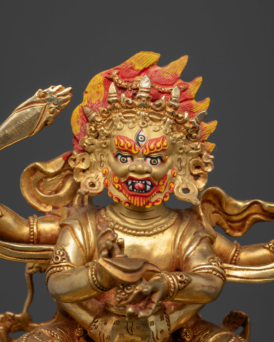 Fearsome Mahakala on Garuda: Protect Your Space with Divine Power