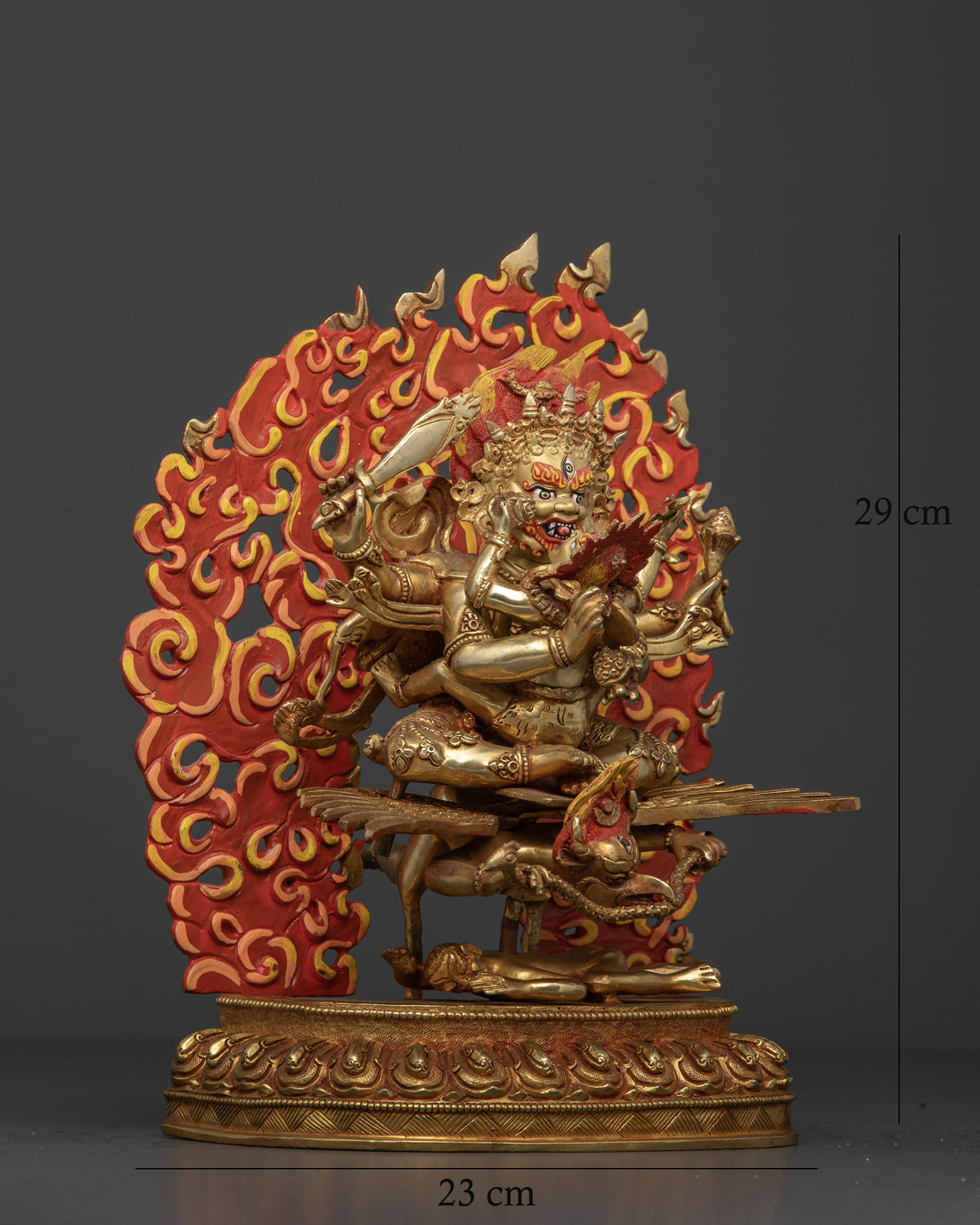 Fearsome Mahakala on Garuda: Protect Your Space with Divine Power