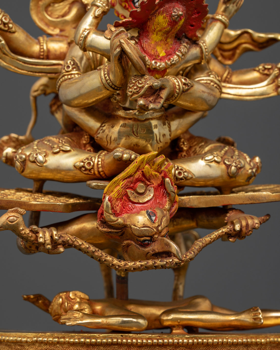 Fearsome Mahakala on Garuda: Protect Your Space with Divine Power