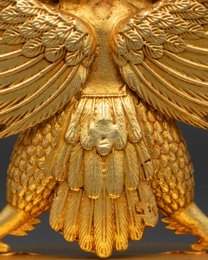 Golden Garuda Statue | Mythical Protector Sculpture