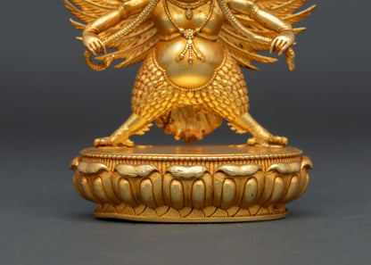 Golden Garuda Statue | Mythical Protector Sculpture