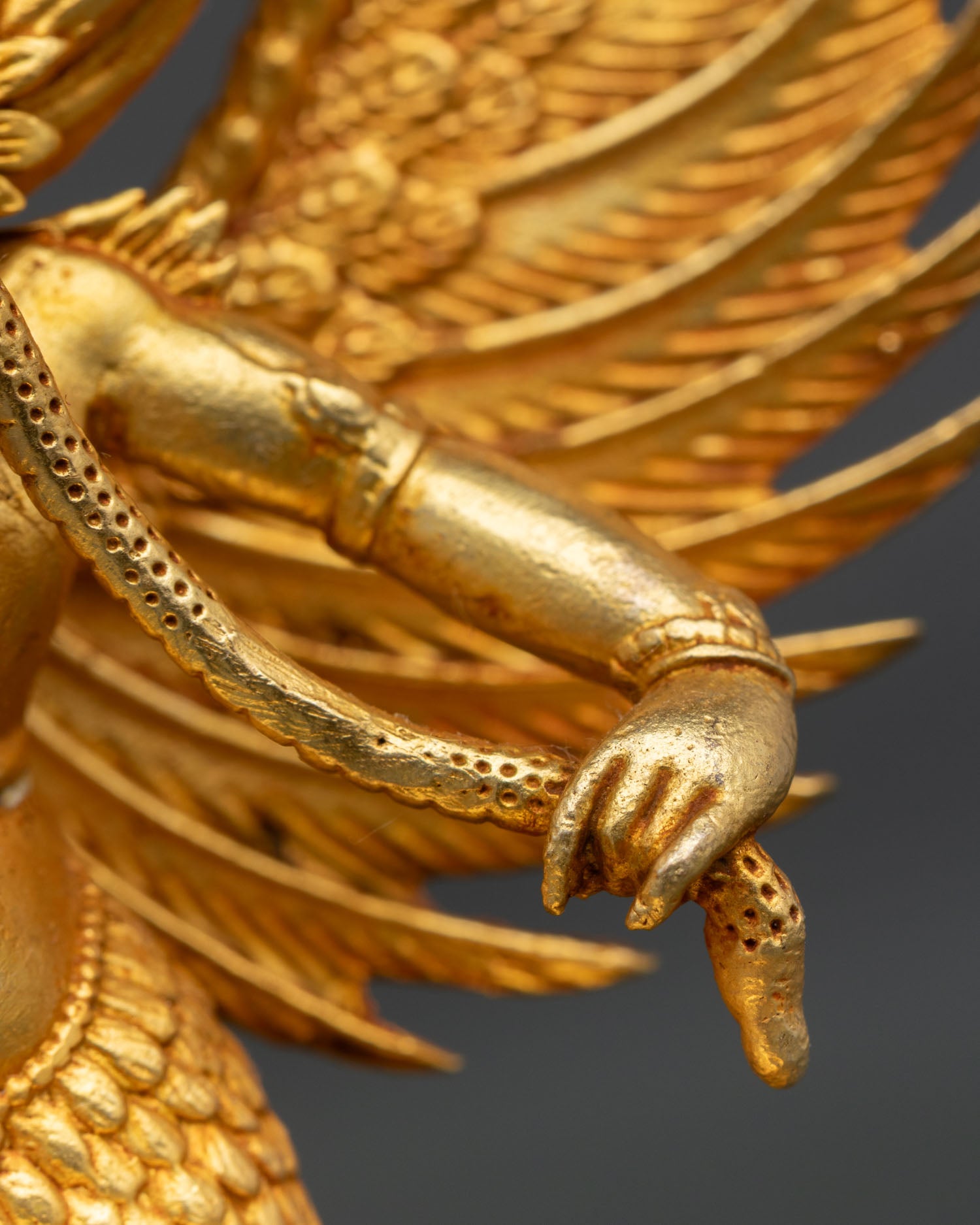 Golden Garuda Statue | Mythical Protector Sculpture