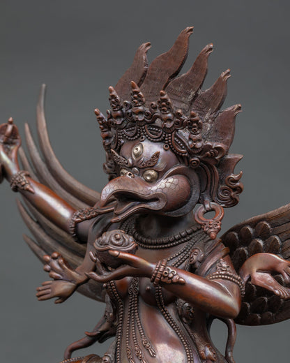 Traditional Garuda Statue | Handmade in Nepal