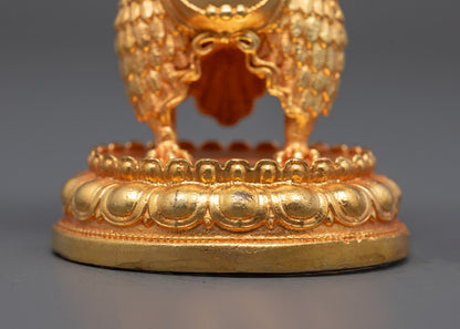 Buy Golden-Winged Garuda Statue | Machine Crafted Protector of Dharma