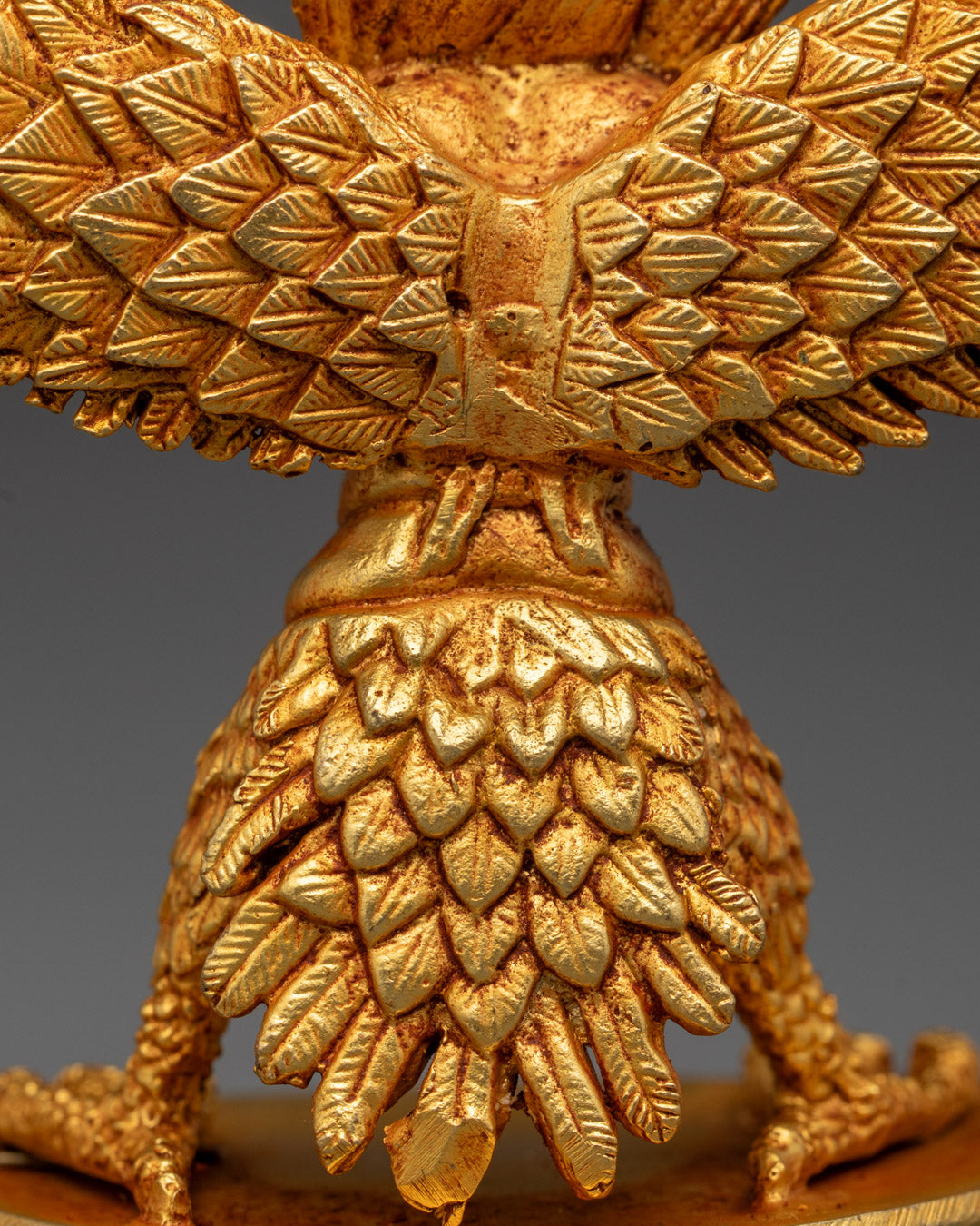 Authentic Garuda Figurine | Buddhist Protector Sculpture