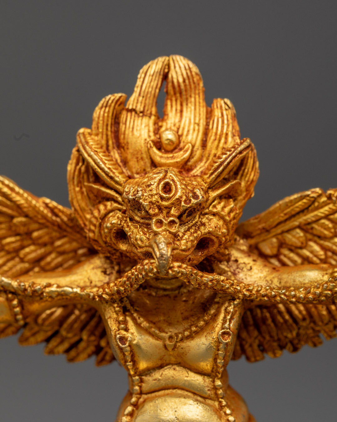 Authentic Garuda Figurine | Buddhist Protector Sculpture