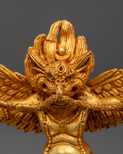 Authentic Garuda Figurine | Buddhist Protector Sculpture