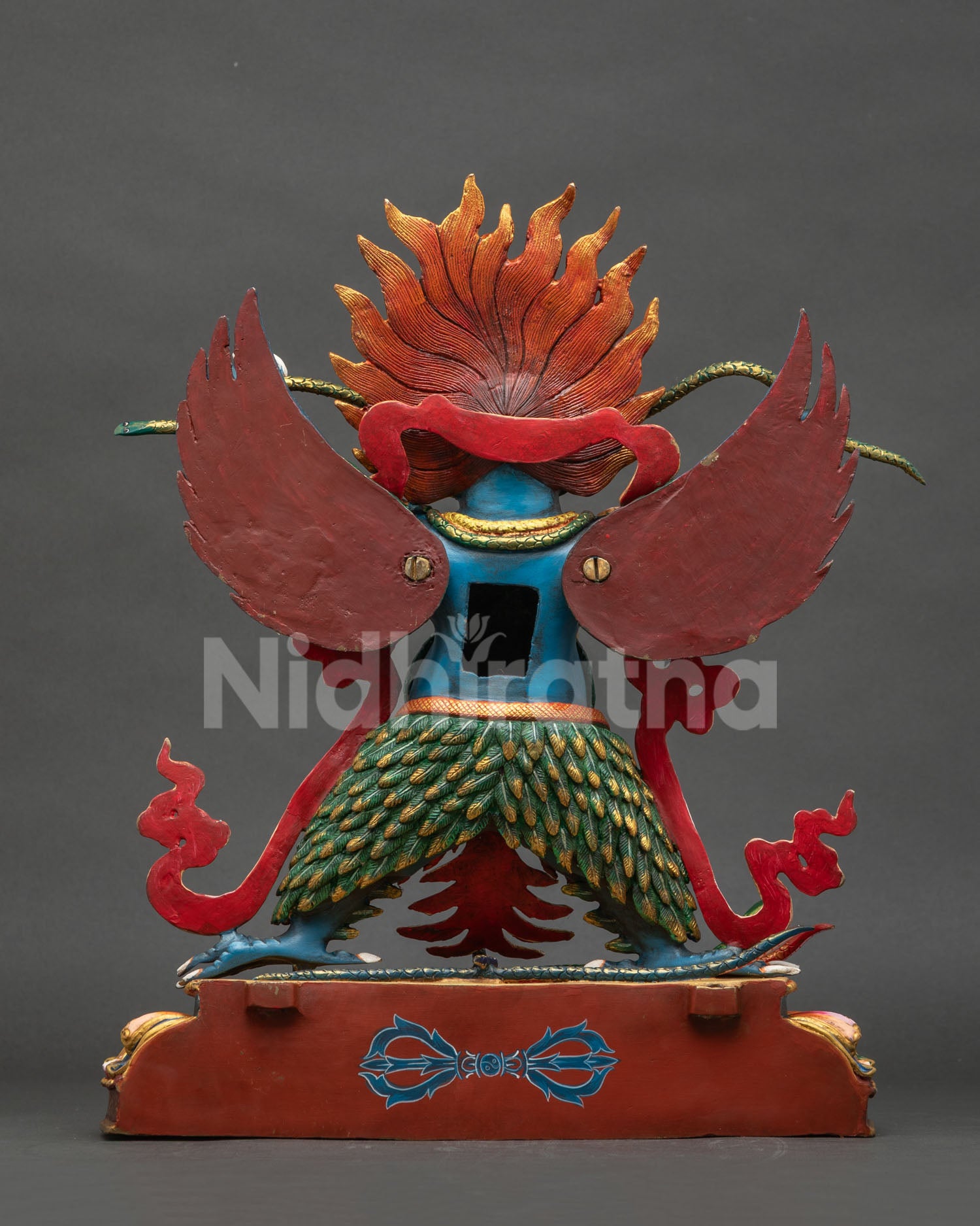 Vibrant Garuda Statue | Destroyer of Obstacles & Negative Energy