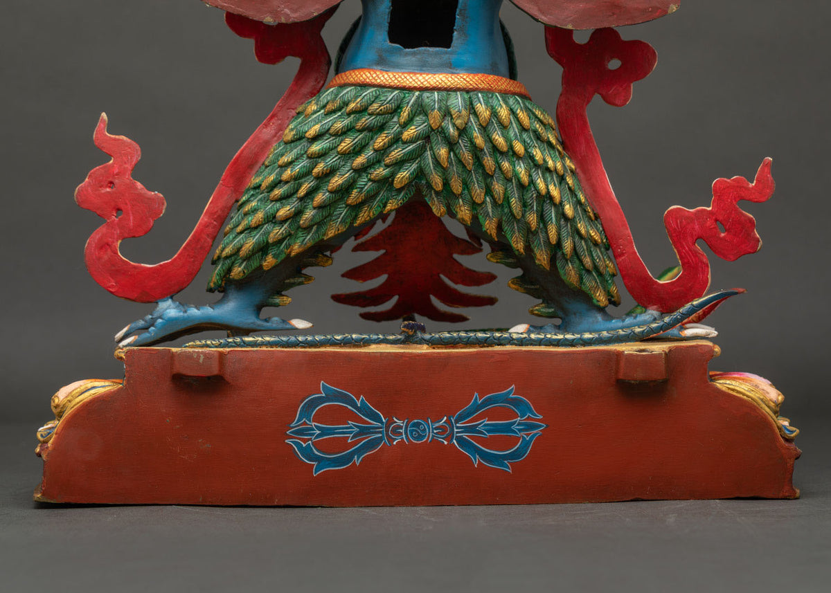 Vibrant Garuda Statue | Destroyer of Obstacles & Negative Energy