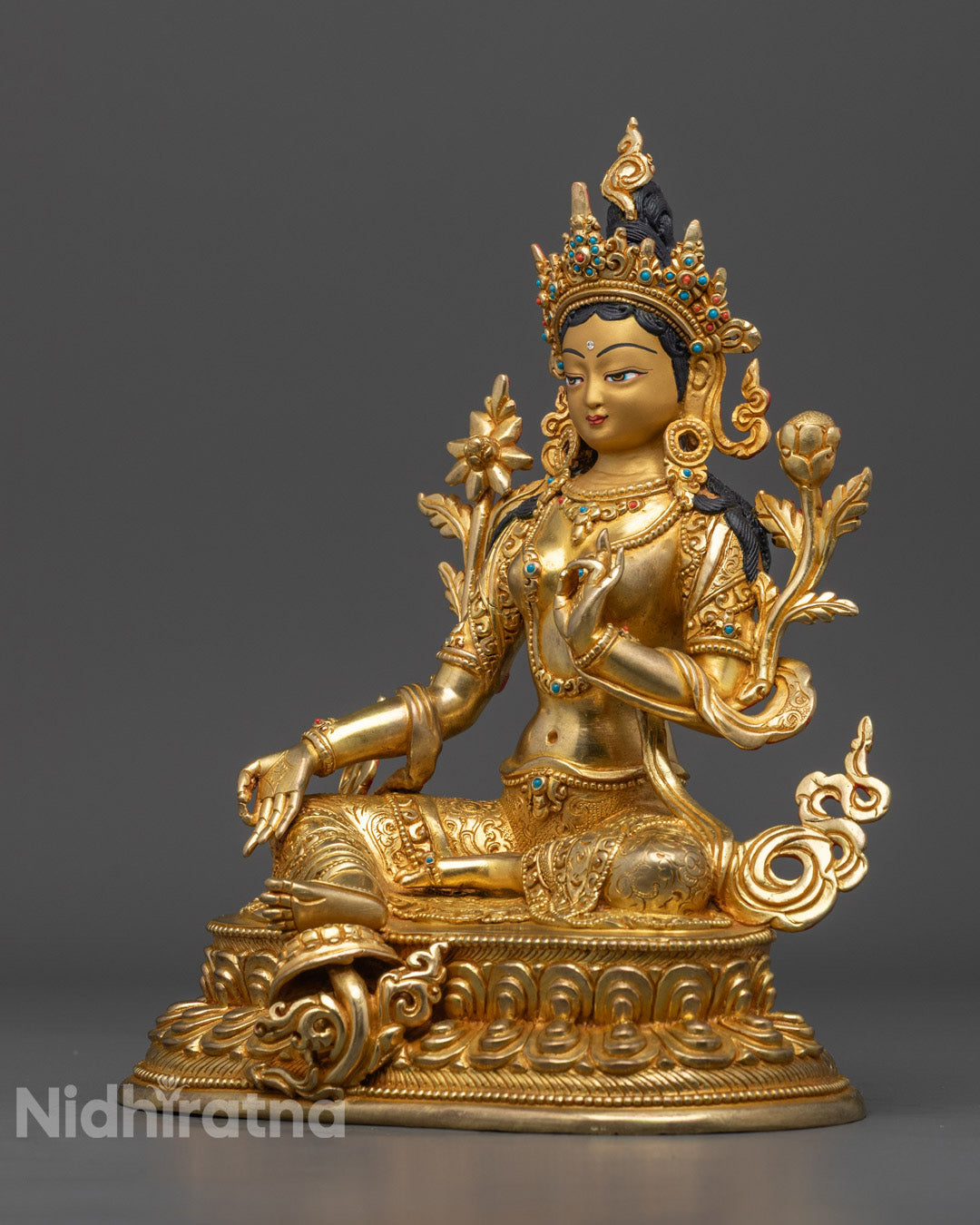 Green Tara Statue | Bring Compassion and Serenity