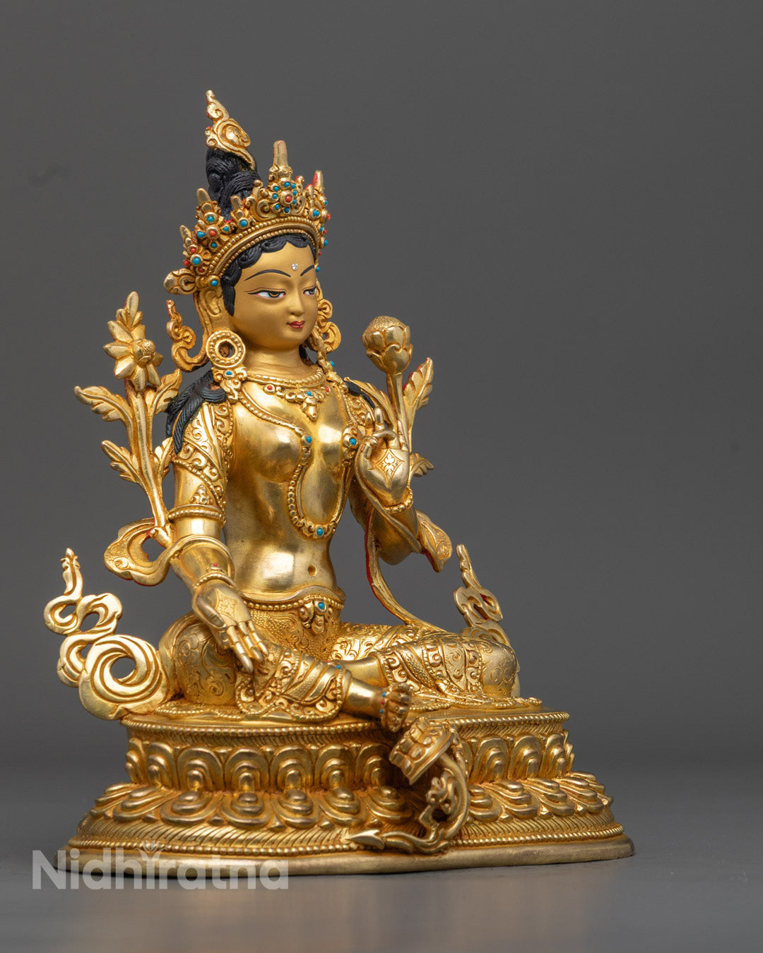 Green Tara Statue | Bring Compassion and Serenity