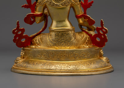 Green Tara Statue | Bring Compassion and Serenity