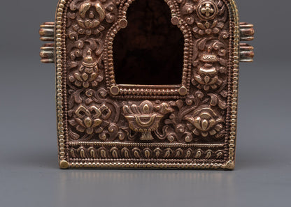 Authentic Handmade Tibetan Ghau Box