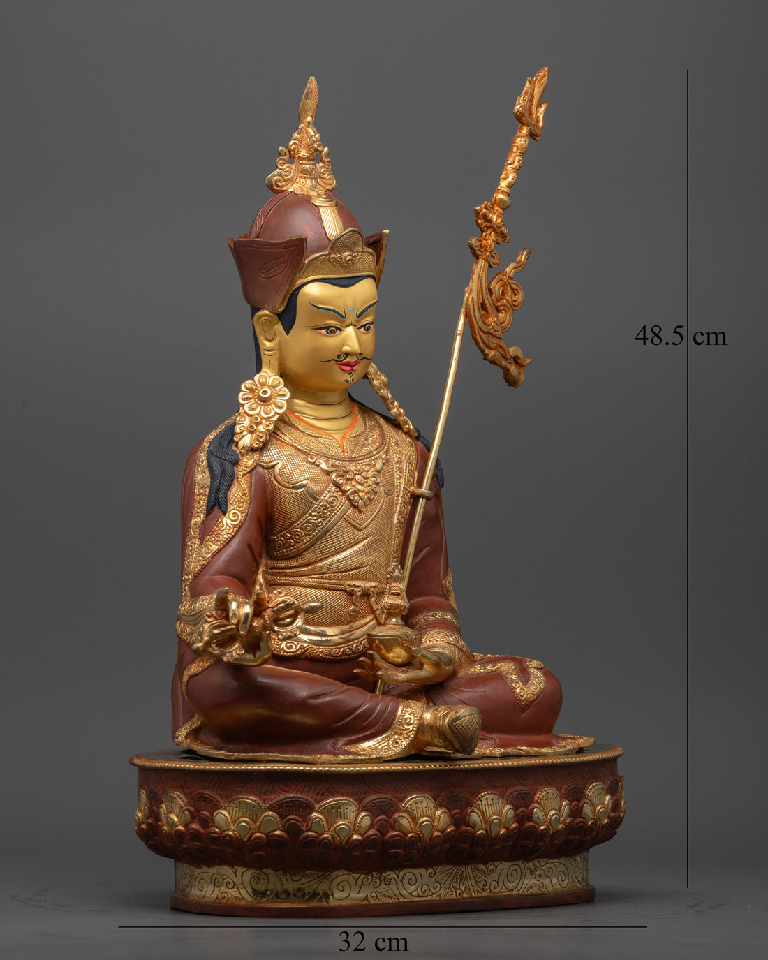 Guru Rinpoche Statue: The Essence of Tibetan Spirituality