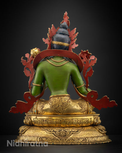 Green Tara Statue | Handcrafted Art for Spiritual Growth and Peace