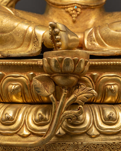 Authentic Buddhist Green Tara Statue