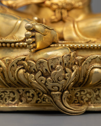 Tibetan Green Tara Statue | Pure Handmade Bodhisattva of Compassion