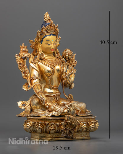 Green Tara Statues | Tara Buddhism