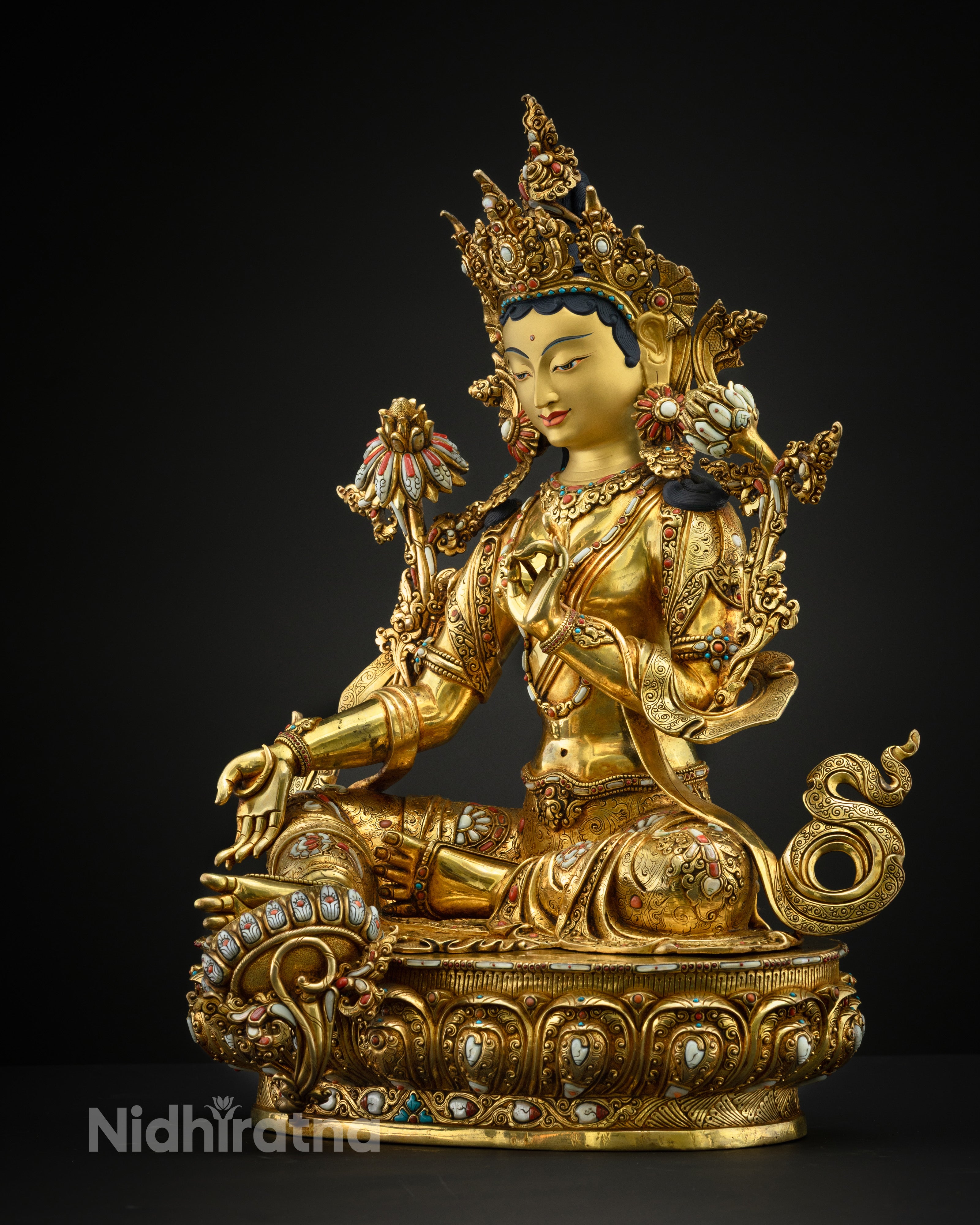 Green Tara Statue | Timeless Spiritual Art for Meditation