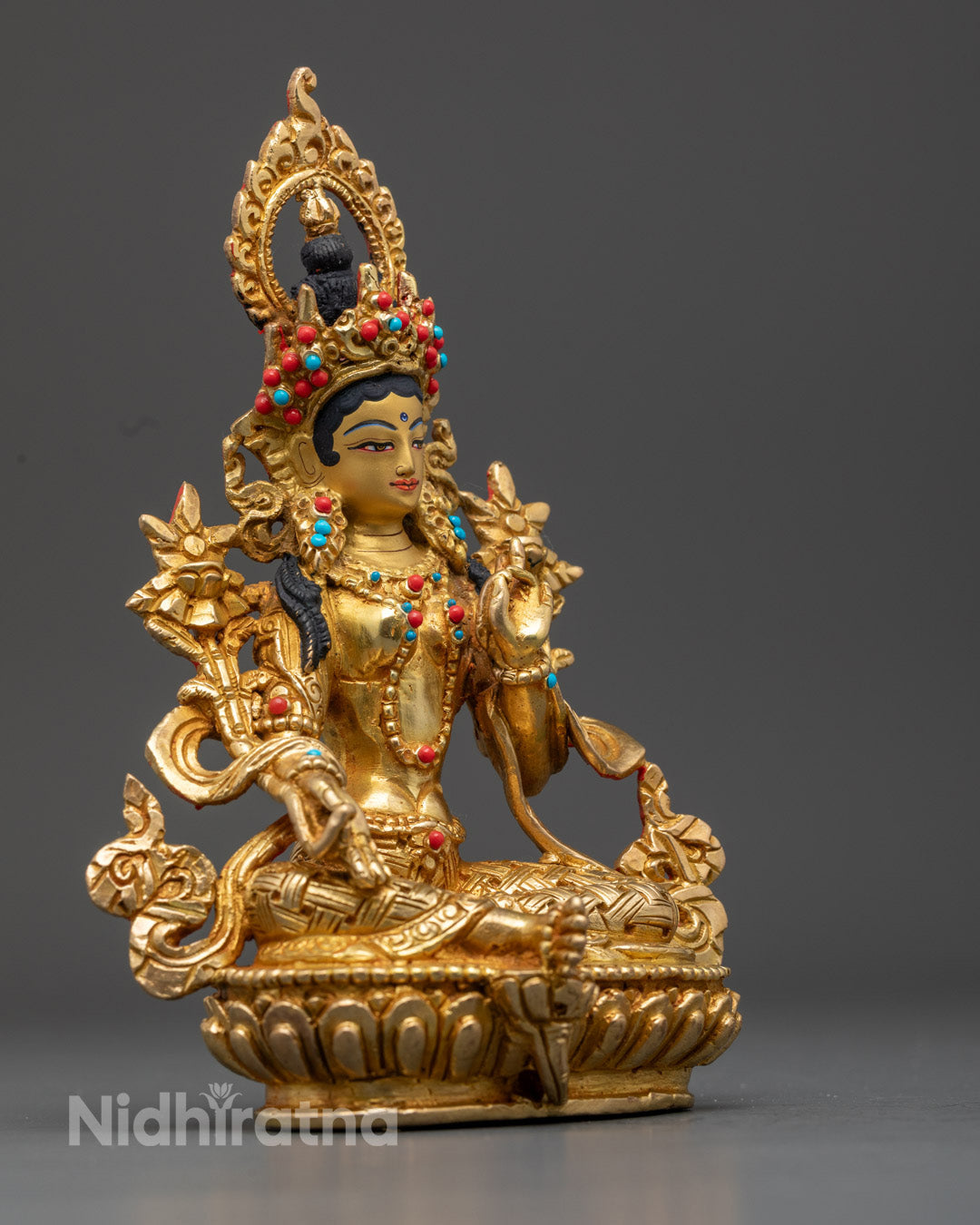 Green Tara Statue | Symbol of Healing