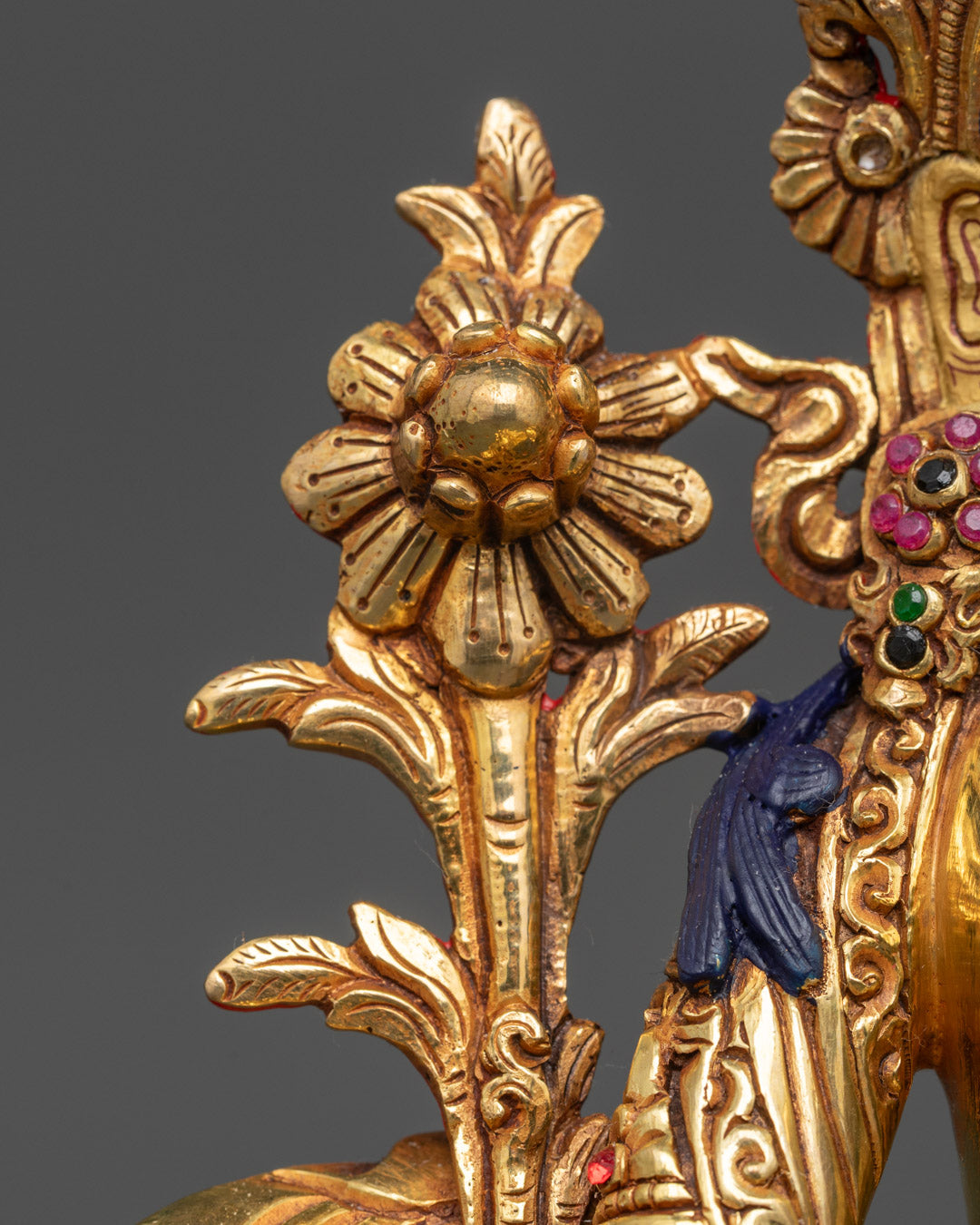 Green Tara Statue | Compassionate Tibetan Deity Sculpture