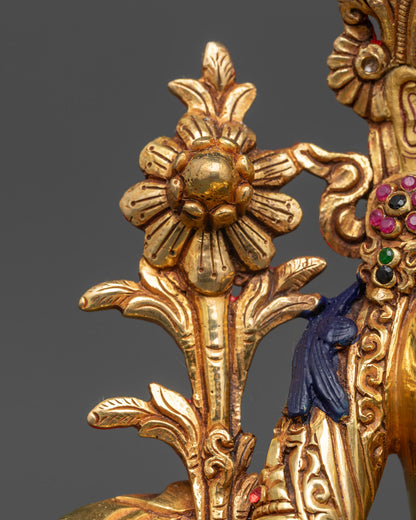 Green Tara Statue | Compassionate Tibetan Deity Sculpture