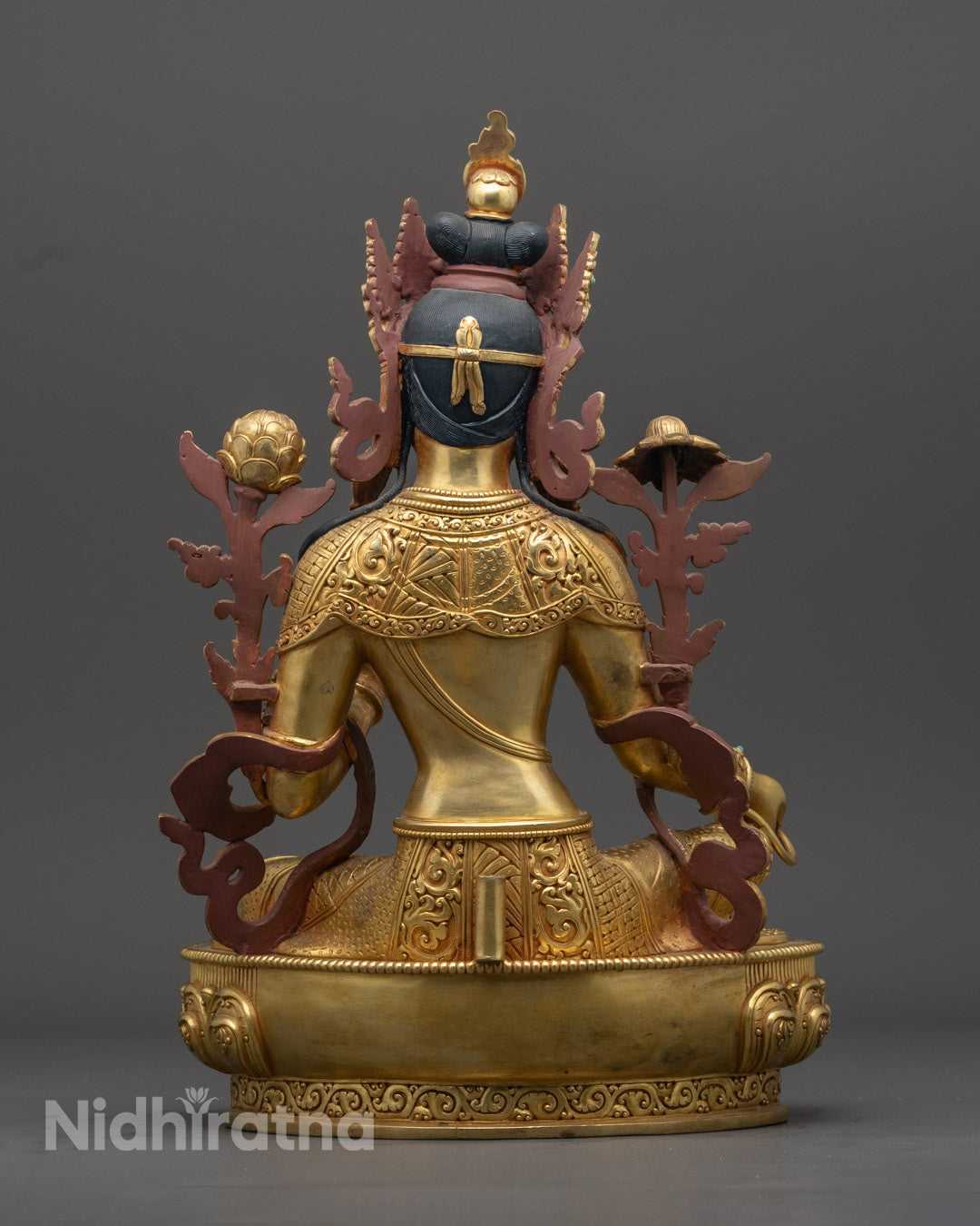 Buddhist Green Tara Statue | Handmade in Nepal