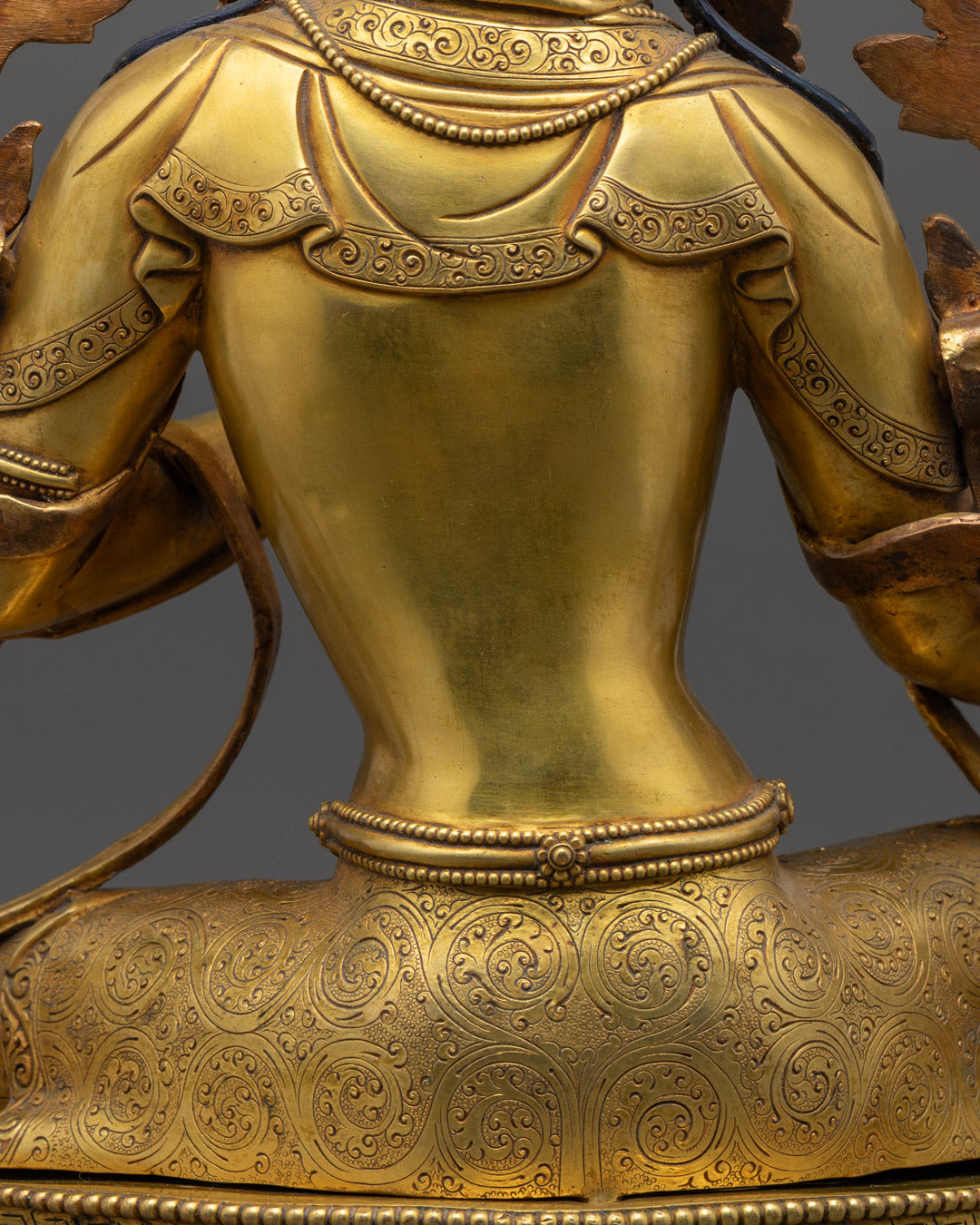 Sacred Green Tara Statue | Handmade Copper Sculpture