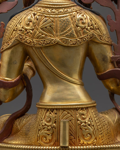 Buddhist Green Tara Statue | Handmade in Nepal