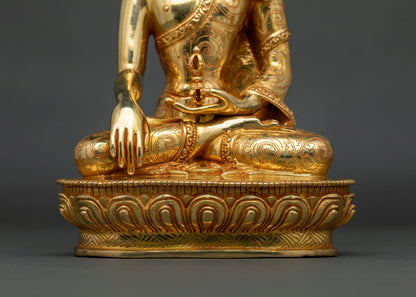 Mitrugpa Statue | Traditional Buddhist Meditation Sculpture