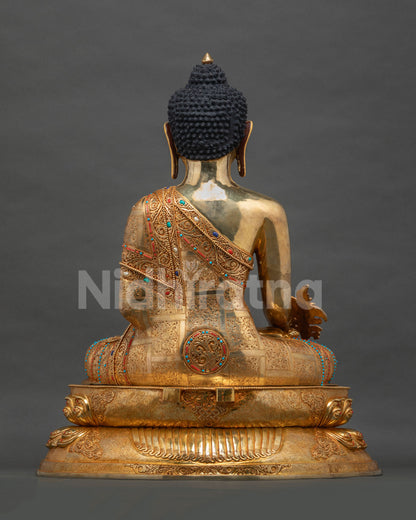 Large Healing Medicine Buddha Statue | King of Lapis Lazuli Light