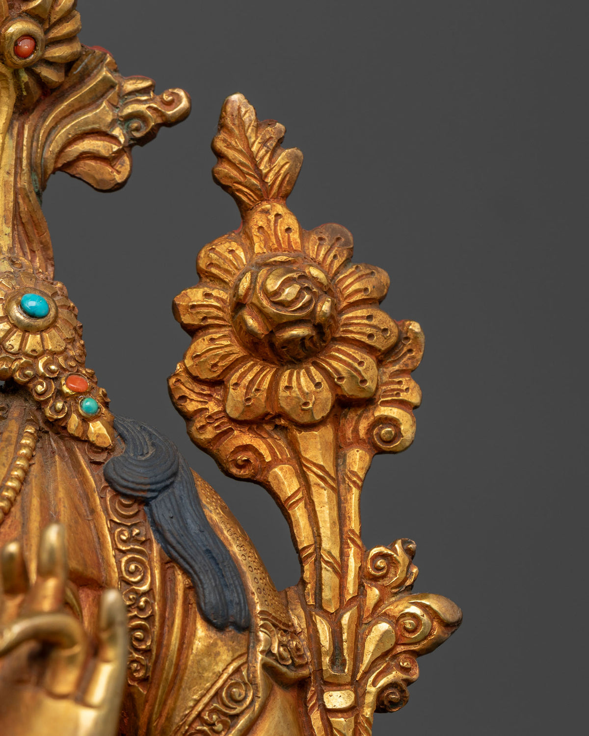 Goddess Green Tara Statue : The Healing Mother in Tibetan Buddhism