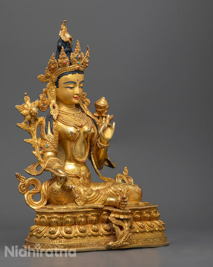 Supreme Mother Green Tara Buddha Statue