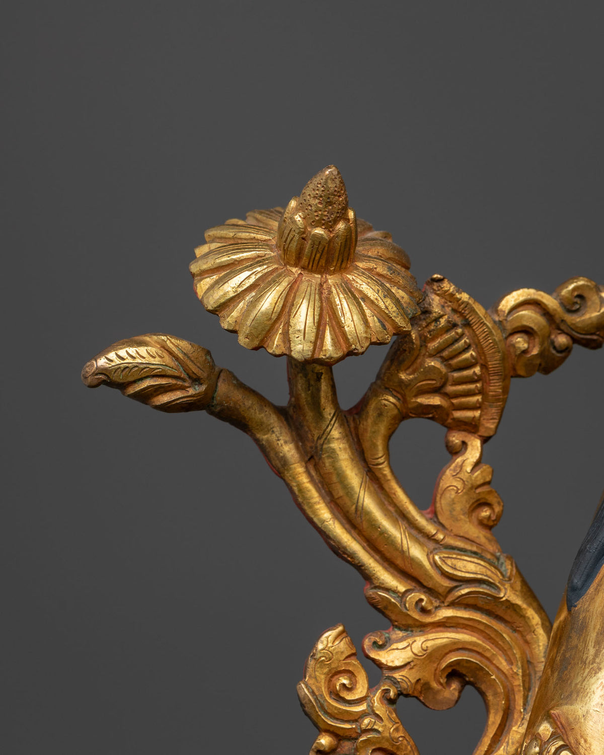 Green Tara Statue from Nepal: Elegance and Spirituality