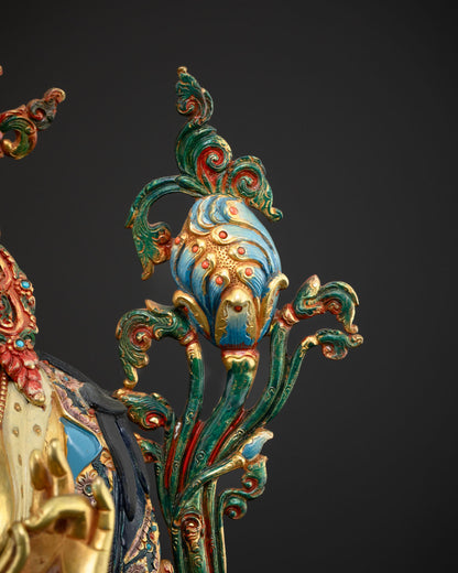 Green Tara Statue: Invoke Healing & Compassion