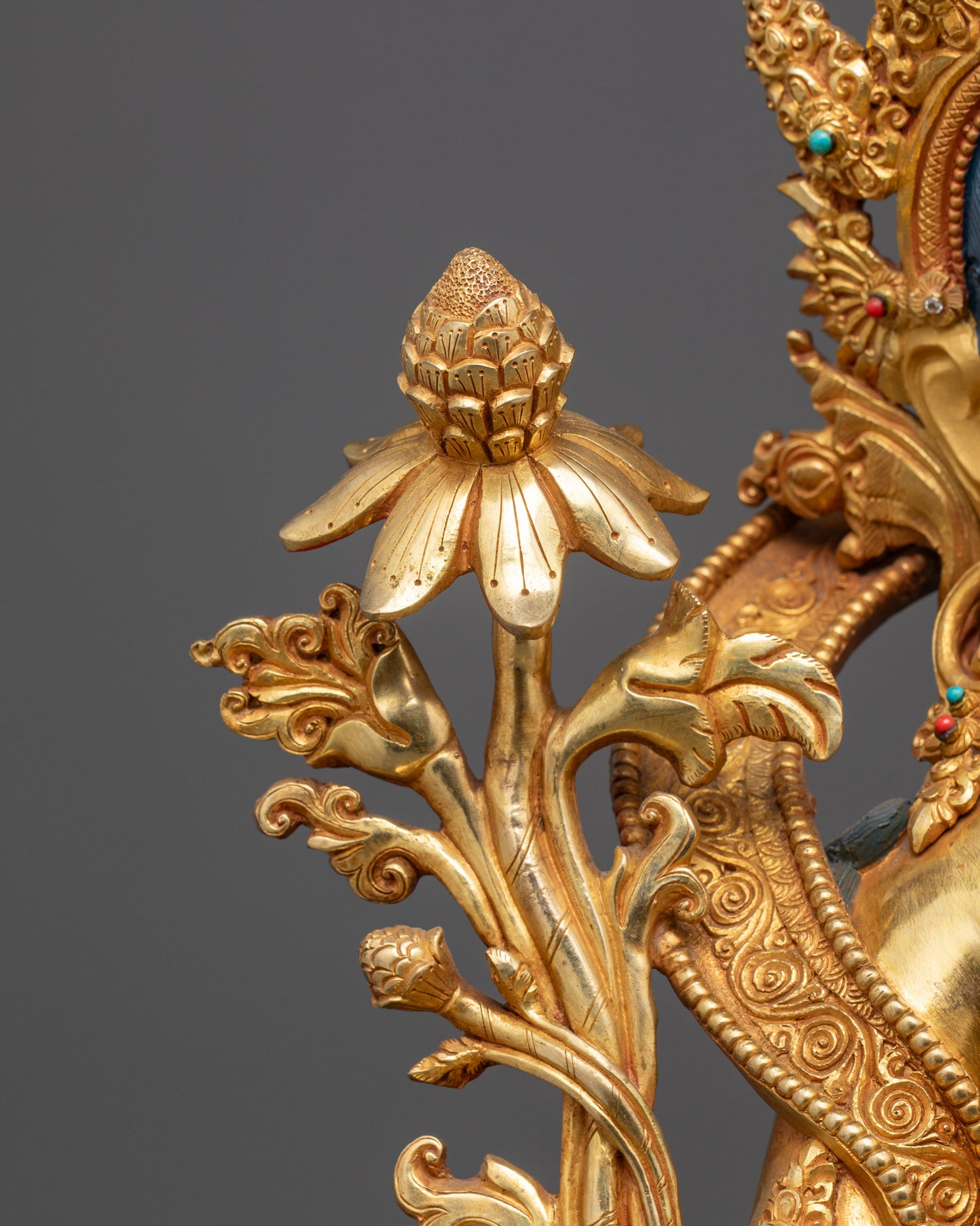 Goddess Green Tara Statue | Handcrafted Guardian of Liberation