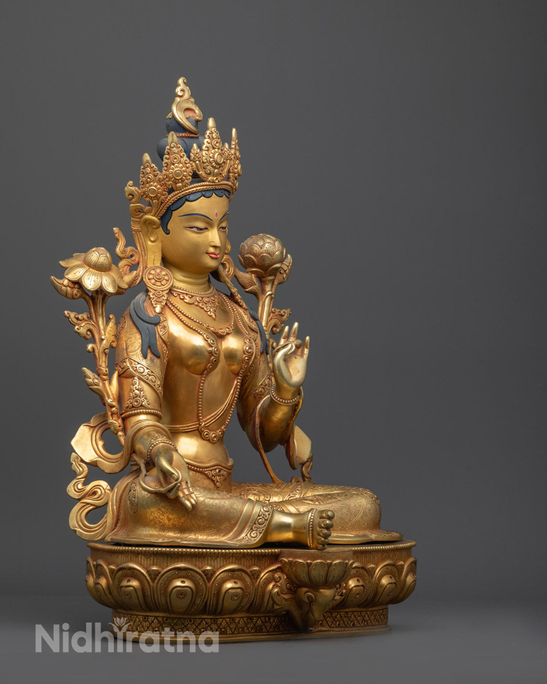Green Tara Statue | Mother of all Buddhas