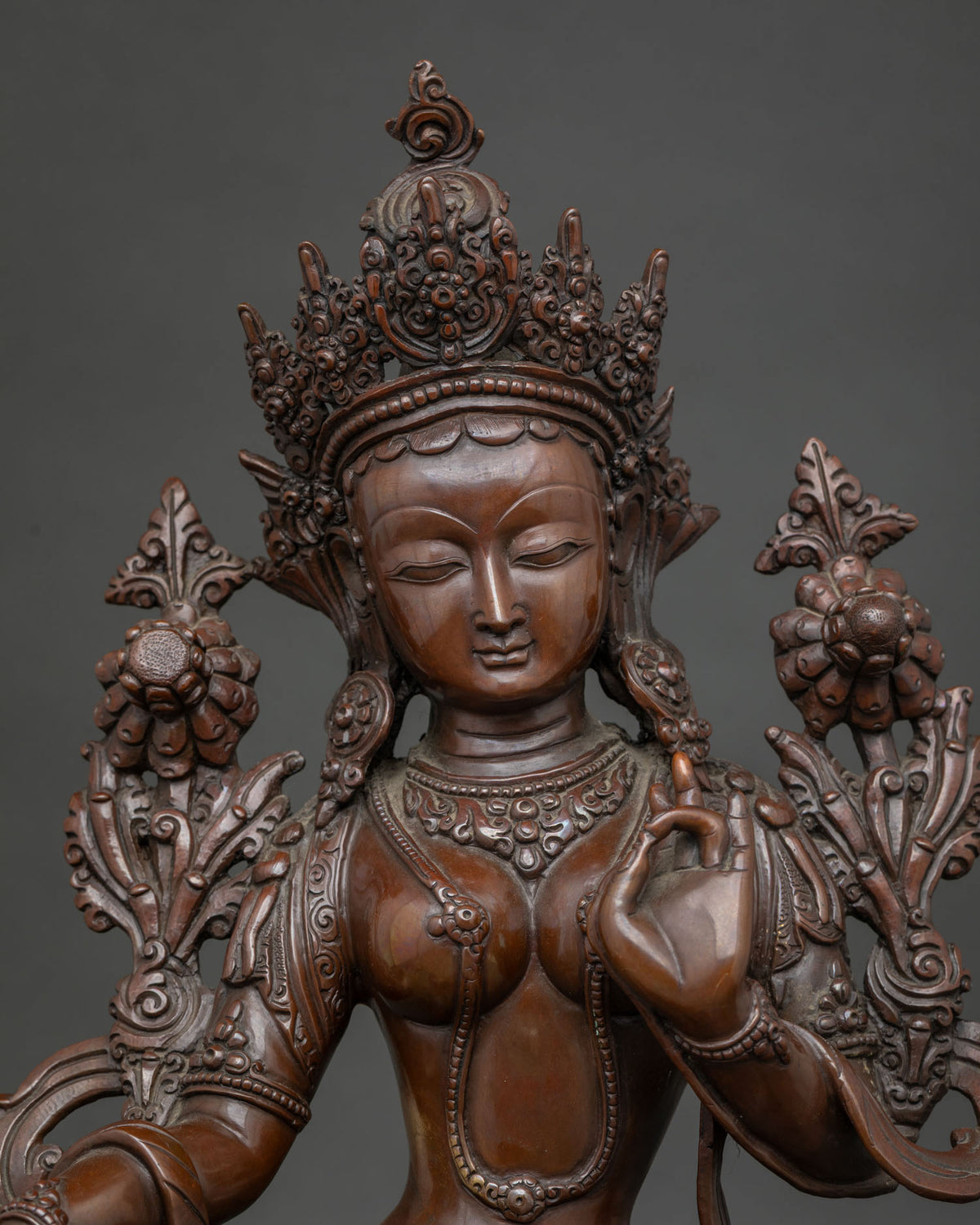 Green Tara Statue