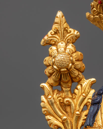 Premium Hand-Carved Green Tara Statue from Nepal