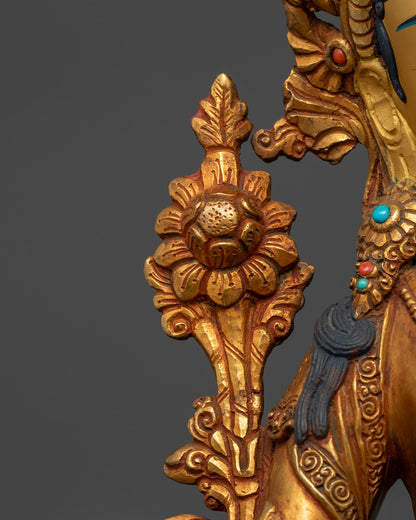 Goddess Green Tara Statue : The Healing Mother in Tibetan Buddhism