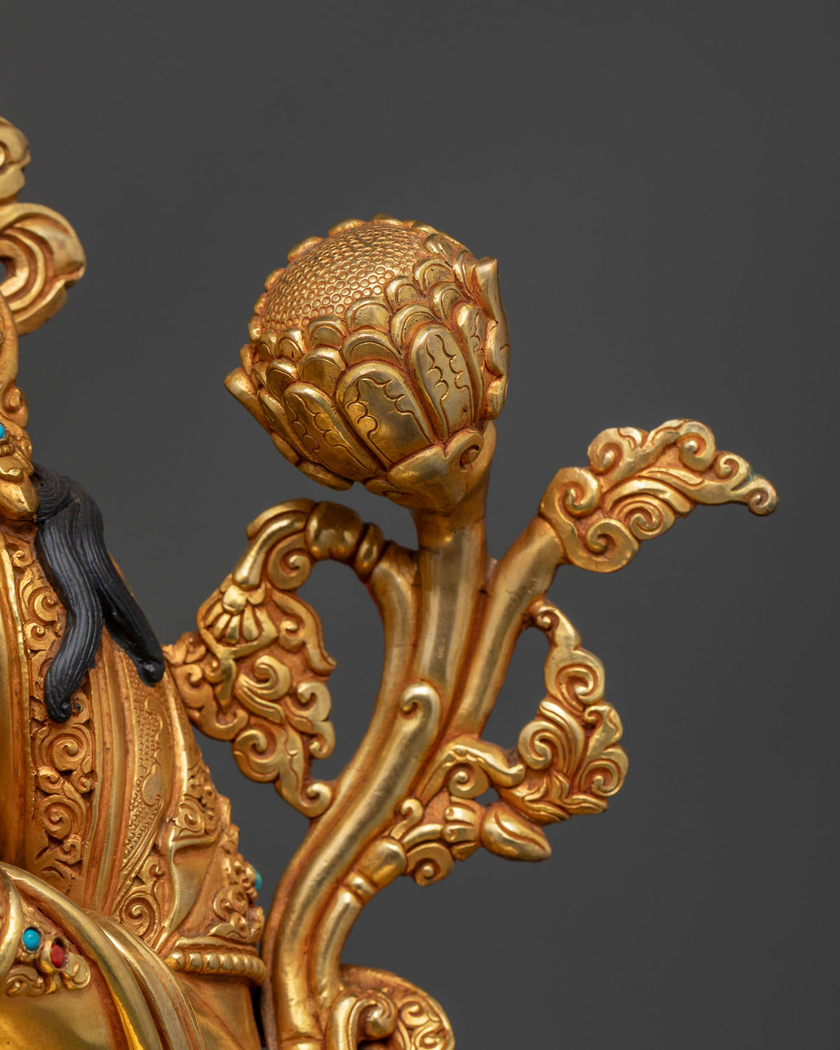 Hand-Carved Jetsun Dolma Statue from Nepal – Goddess of Compassion