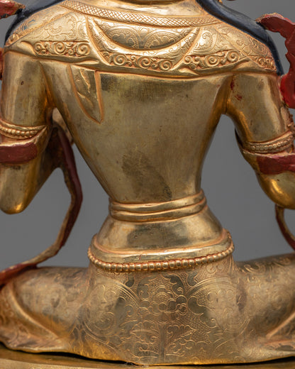 Authentic Green Tara Statue | Tibetan Buddhist Healing Statue